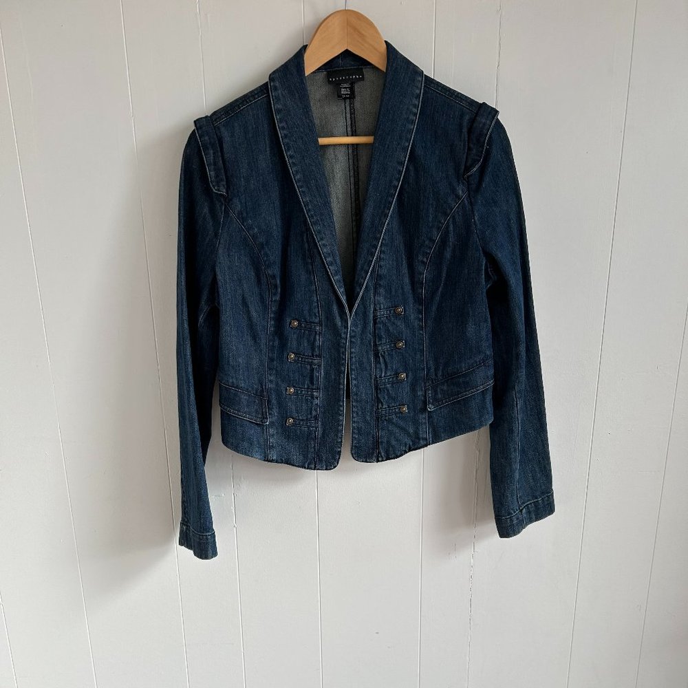 Apostrophe Denim Jacket - Picture 2 of 9